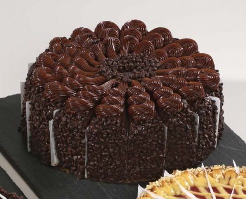 Empire State Triple Chocolate Cake