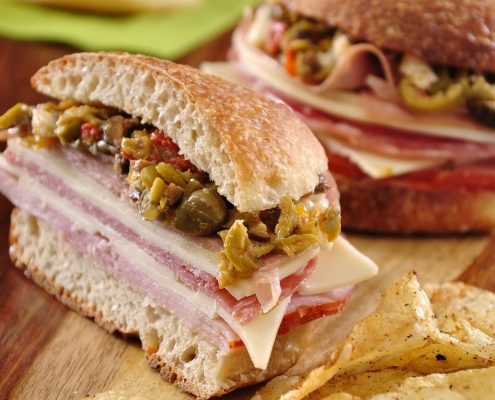 Traditional Muffuletta