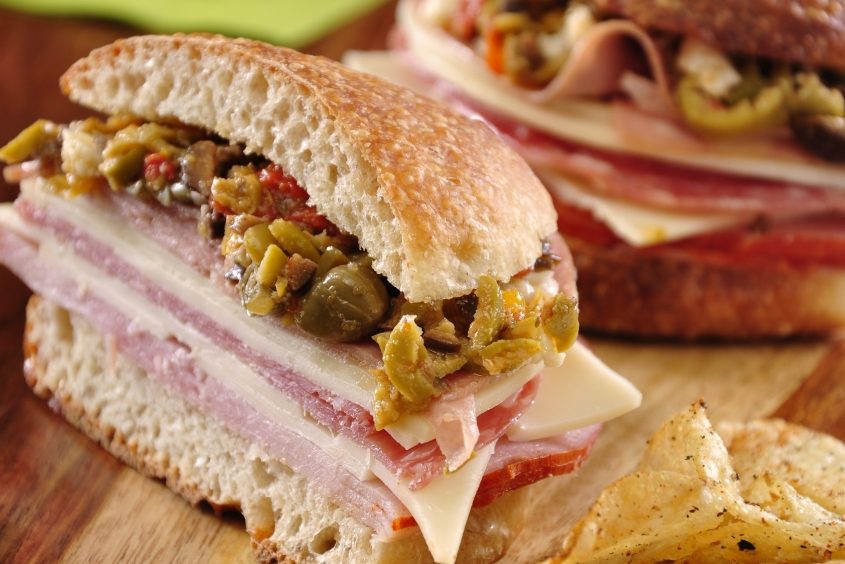 Traditional Muffuletta