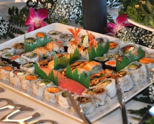Assorted California and Vegetable Roll Platter