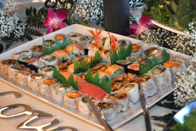 Assorted California and Vegetable Roll Platter