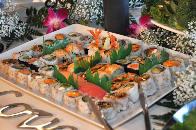 Assorted California and Vegetable Roll Platter