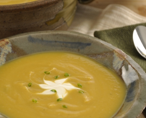 Soups – 2-quart minimum serves 4 to 5 guests