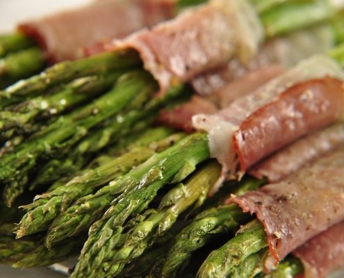 Asparagus Wrapped in Prosciutto