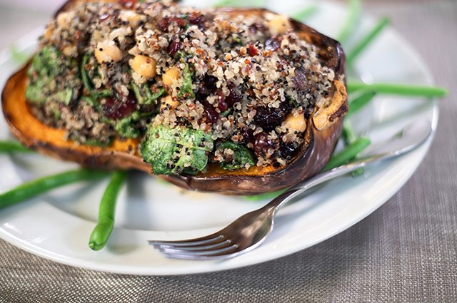 Stuffed Butternut Squash - The Chef's Kitchen | Ingles | Catering