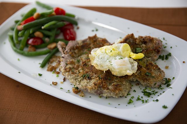 Pork Schnitzel - The Chef's Kitchen | Ingles | Catering