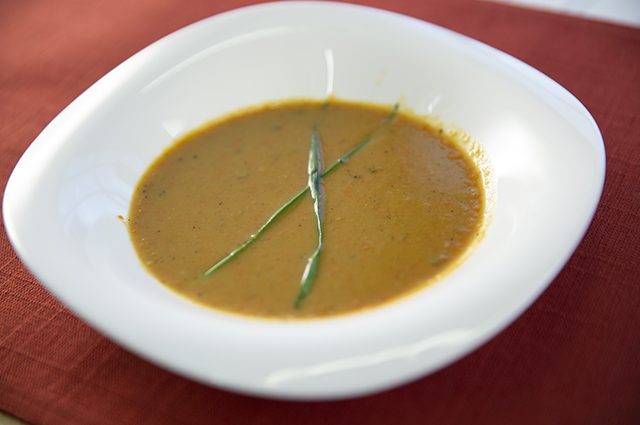 Roasted Butternut Squash and Apple Bisque - The Chef's Kitchen | Ingles | Catering