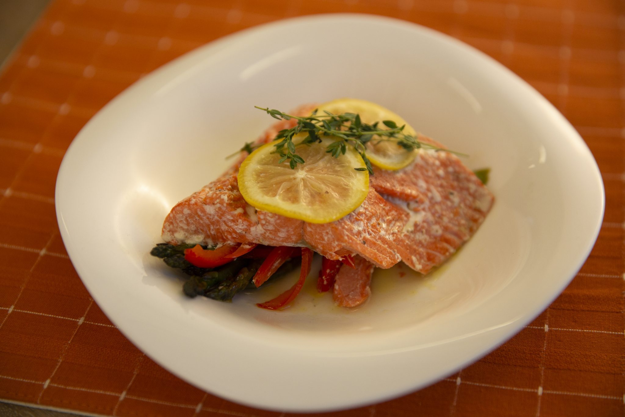 Salmon En Papillote The Chef's Kitchen Ingles Catering