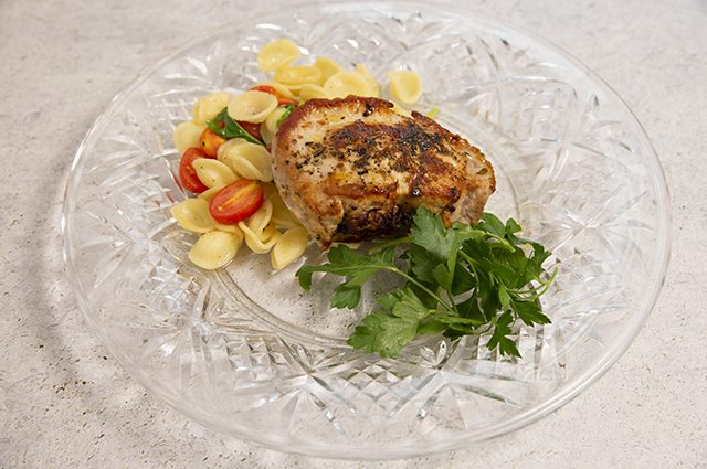 Italian Stuffed Pork Chop - The Chef's Kitchen | Ingles | Catering
