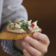 Garlic Radish and Fennel Toast